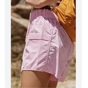 Free People Pink Athletic Shorts